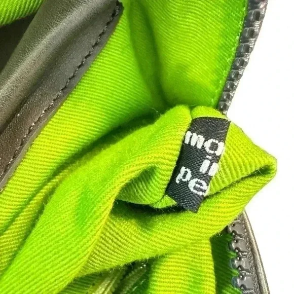 Milano Bags Silver Gray Flower Satchel Tote - Picture 11 of 16